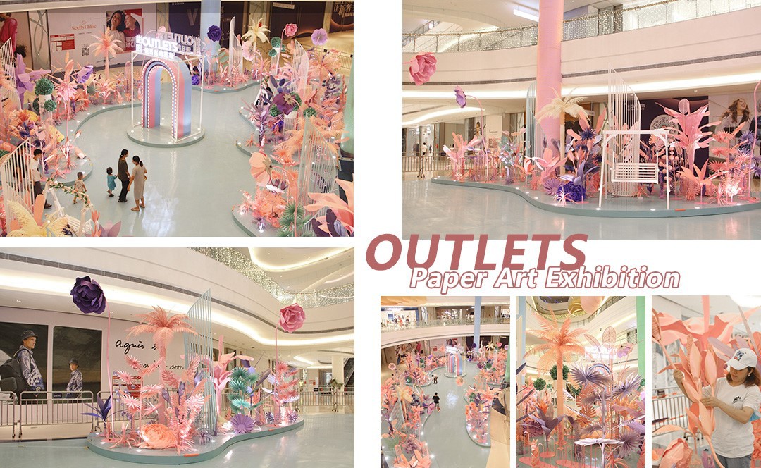 Paper Art Exhibition in Shopping Mall Paper Art Exhibition in Shopping Mall